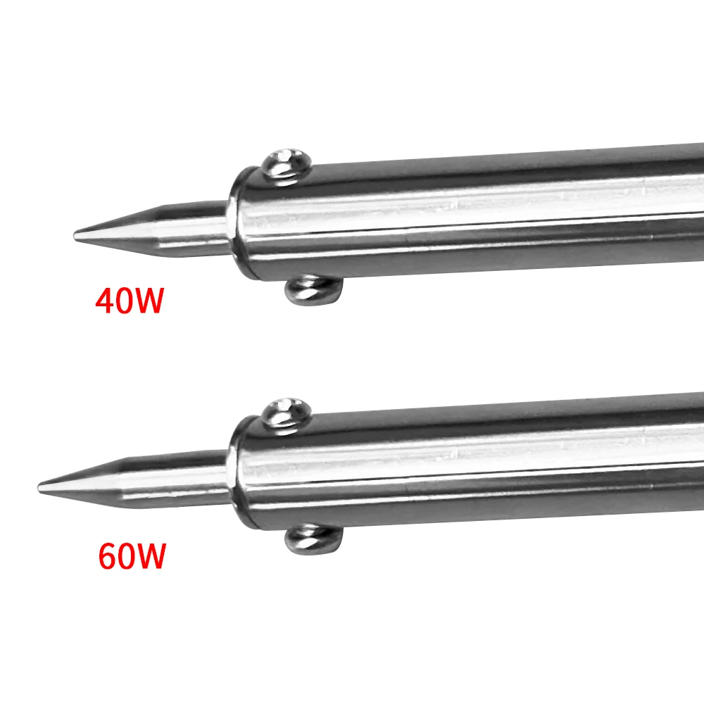 Soldador LF 40W 60W, núcleo calefactor cerámico de temperatura constante, herramientas de reparación de soldadura de alta calidad, jardinería, agujeros de perforación DIY - imagen 4