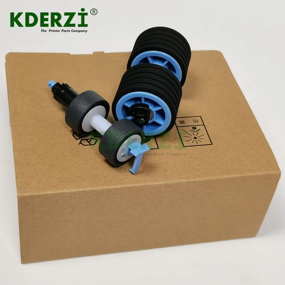 Kit de rodillos de alimentación para Canon DR-M160 R50, RS40, R40, C240, C230, escáner de fórmula de imagen, Kit de rodillos de recogida 200K, nuevo - imagen 2