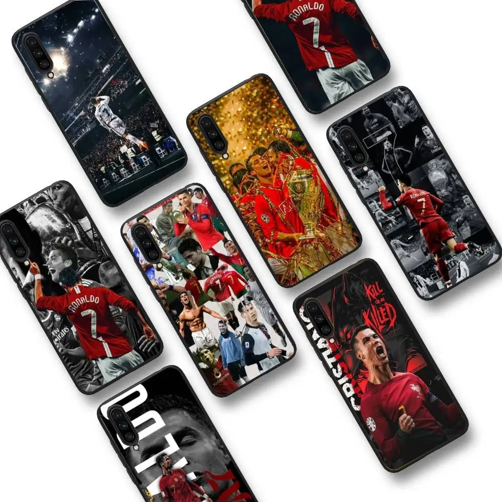 Funda de teléfono Football r-rondo Cr7 para Xiaomi Mi 5X 8 9 10 11 12 Lite Pro 10T PocoX3pro PocoM3 Note 10 Pro Lite - imagen 2