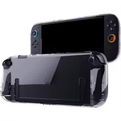 Funda protectora con organizador de Game Gard para accesorios de consola Switch2 NS TPU con funda protectora de agarre Protector transparente