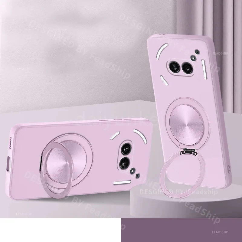 Funda de teléfono para nada Phone 2A Plus 3A Pro, funda suave de silicona, soporte magnético con Protector de pantalla - imagen 2