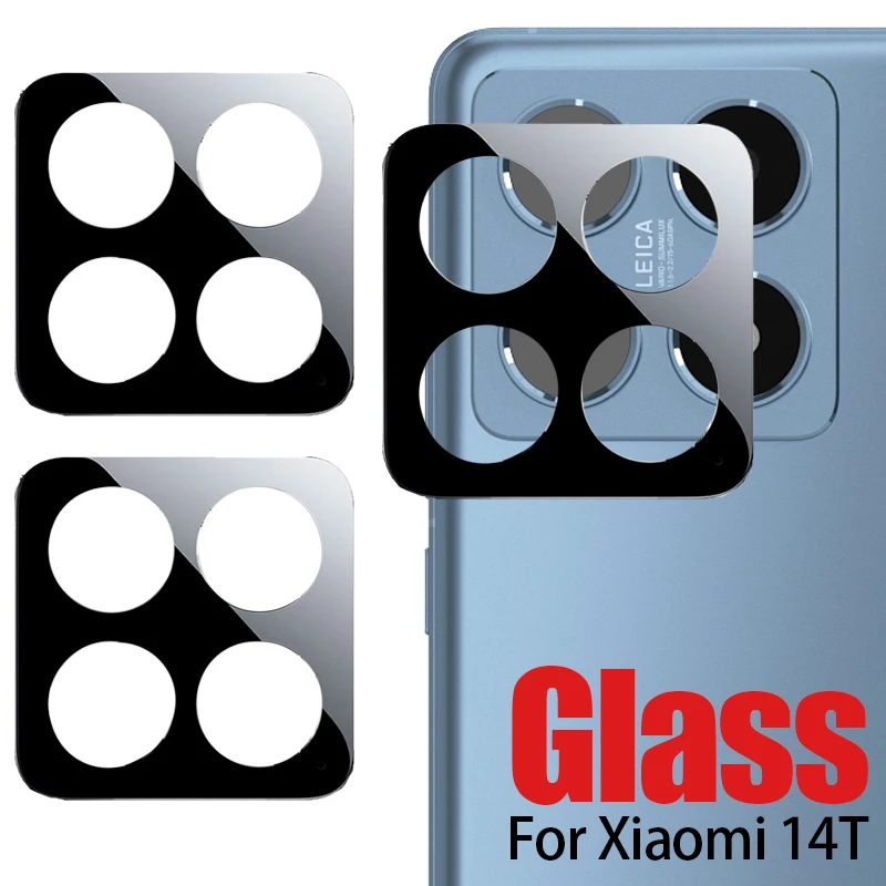 Lente 3D de vidrio templado para XIaomi 14T Pro 5G, película de lente para cámara trasera, Protector de pantalla para Xiaomi Mi 14T, accesorios