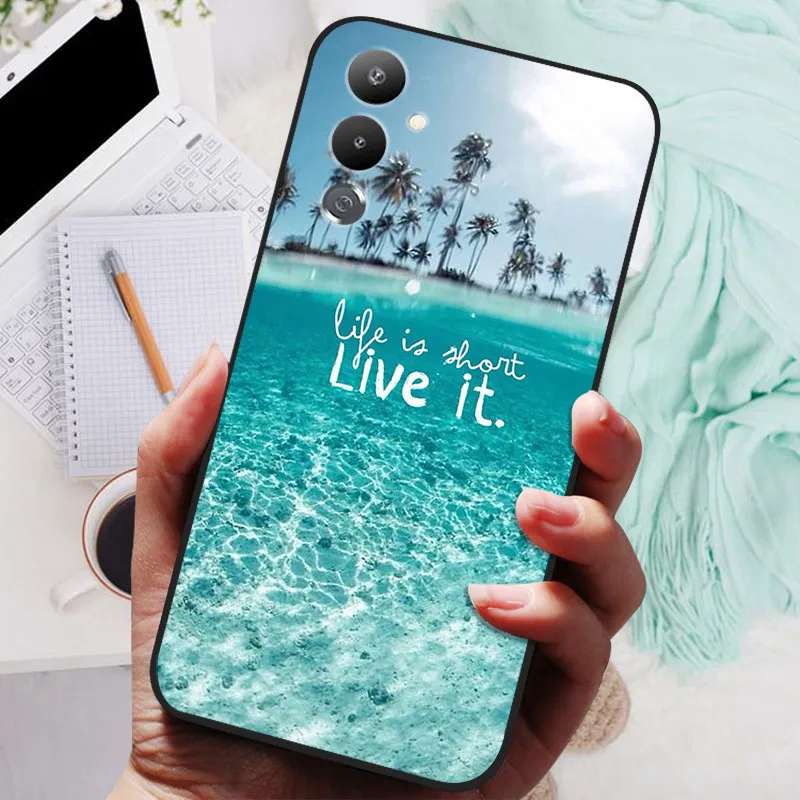 Para Tecno Pova 4 Pro funda lobo gato animales silicona suave Fundas traseras para Tecno Pova Neo 2 Neo2 3 funda de teléfono Pova4 Pro Fundas - imagen 4