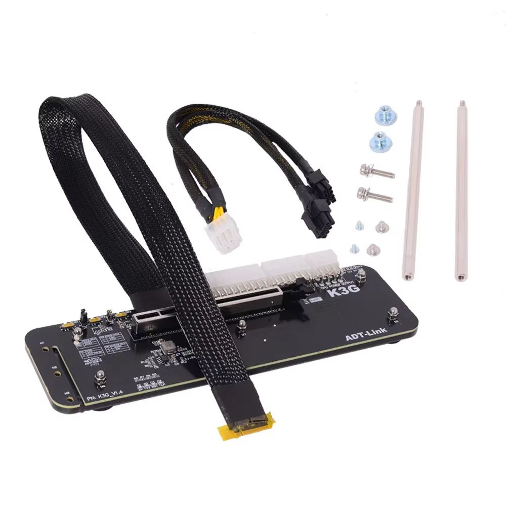 Dock eGPU M.2 NVMe a PCIe x16 – Gráfica Externa para Portátil - imagen 5