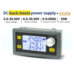 Convertidor DC-DC Buck-Boost Regulable CC/CV 0,6-30 V 4 A