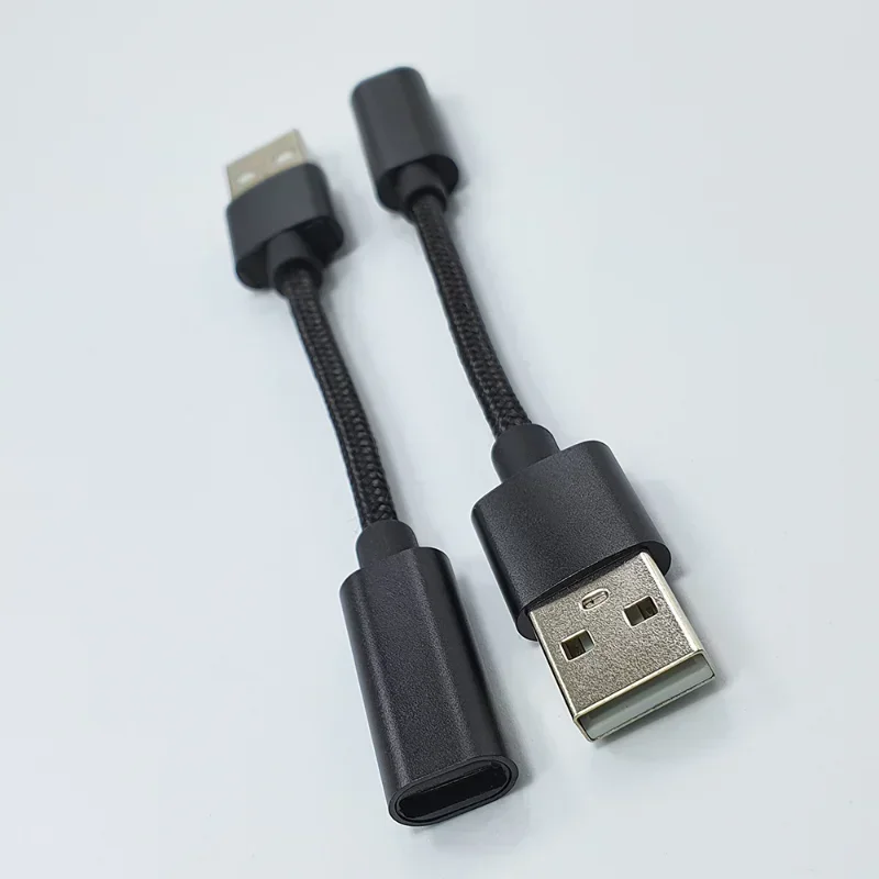Adaptador tipo c hembra a USB macho Cable de datos de carga de teléfono móvil Android Adaptador tipo c de 10 cm - imagen 4