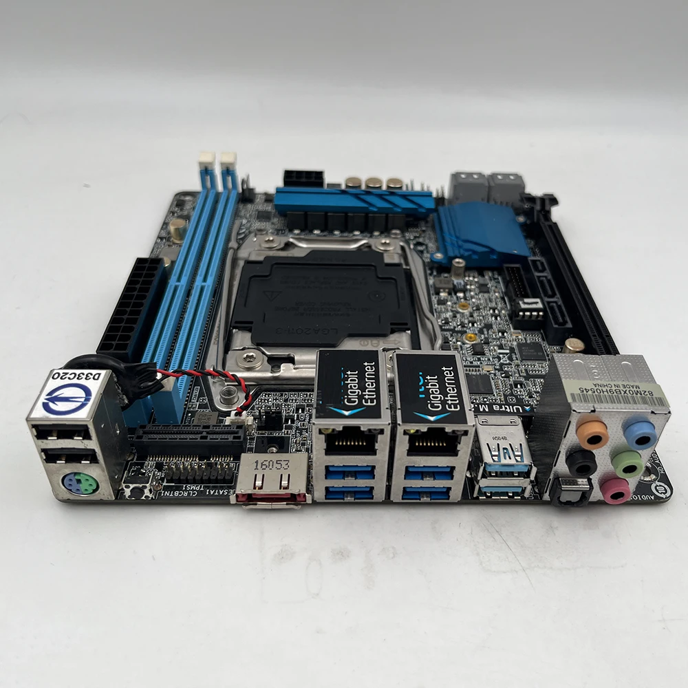 X99E-ITX/ac 2011 V3 compatible con placa base i7 5960 xE5-2699 V4 2680 V3CPU - imagen 4