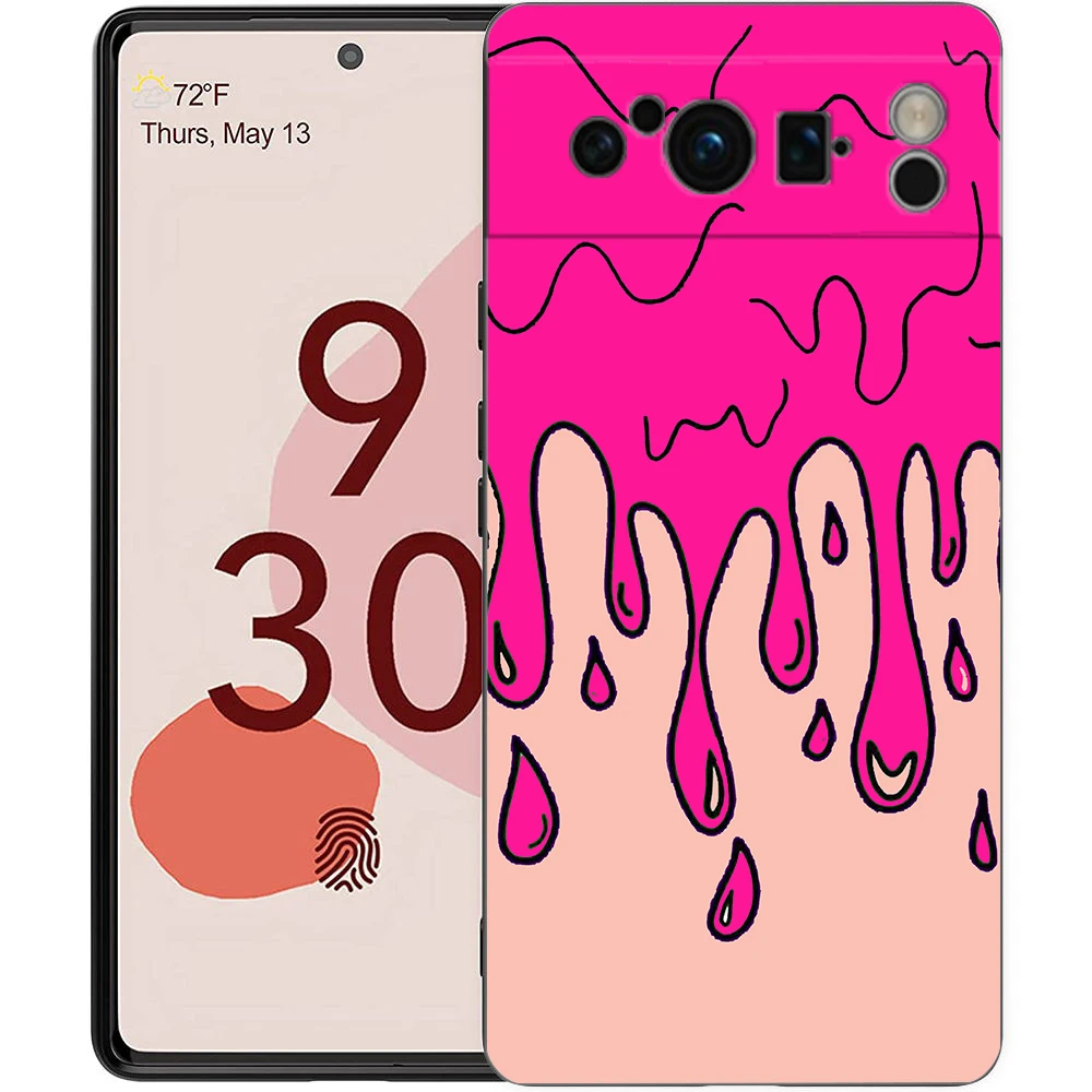 Funda de teléfono para motocicleta Boy para Google Pixel 10 9 8 7 6 Pro XL 9A 8A 6A 7A 5G, funda negra de TPU suave a prueba de golpes - imagen 3