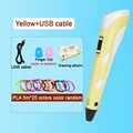 Yellow-USB 100mPLA