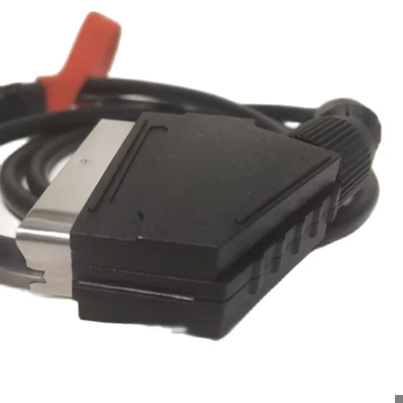 Mister FPGA-Cable VGA a SCART RGB/RGBS para ordenador familiar FC FPGA, CRT Emudriver, PC de baja resolución, cobre puro, Audio de 3,5mm - imagen 3