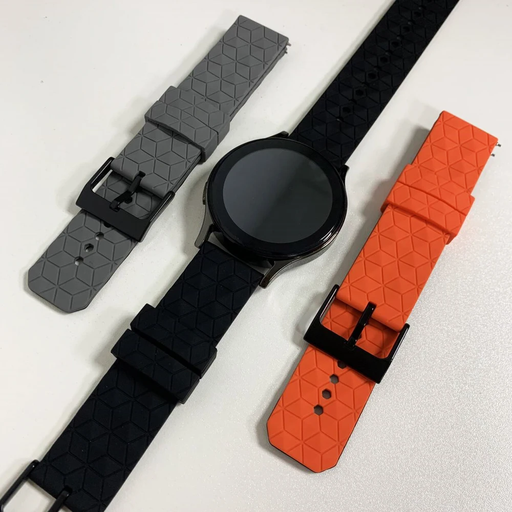 Correa deportiva de silicona de 20mm y 22mm para HUAWEI WATCH 5 46mm 4 Pro GT 5 Pro GT5 4 3 2 Runner Ultimate Band para pulsera Garmin Venu 3 - imagen 2