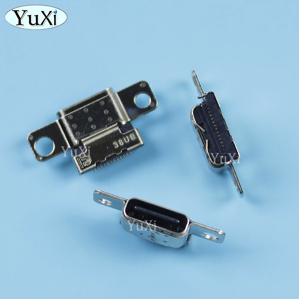 Puerto de carga USB tipo C para Lenovo ThinkPad, conector de alimentación hembra de 24 pines para Yoga C940, R14, E14, E15, E590, E595, 1 unidad - imagen 5