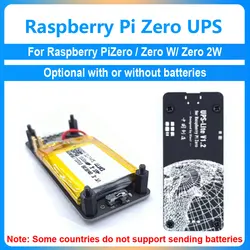 UPS Lite V1.3 HAT para Raspberry Pi Zero 2 W