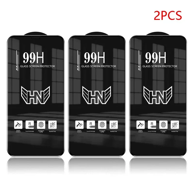 2 uds vidrio templado de desbloqueo de huellas dactilares para Samsung S24 FE Plus Ultra S24FE 5G Protector de pantalla SamsungS24Plus película de cubierta completa - imagen 2