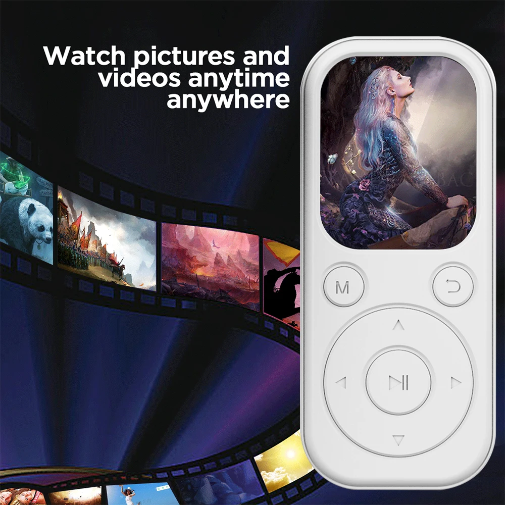 Bluetooth 5,4 MP4 MP3 reproductor de música sin pérdidas pantalla IPS Walkman E-book soporte tarjeta TF grabadora de Audio reproductor de MP3 de sonido sin pérdidas - imagen 3