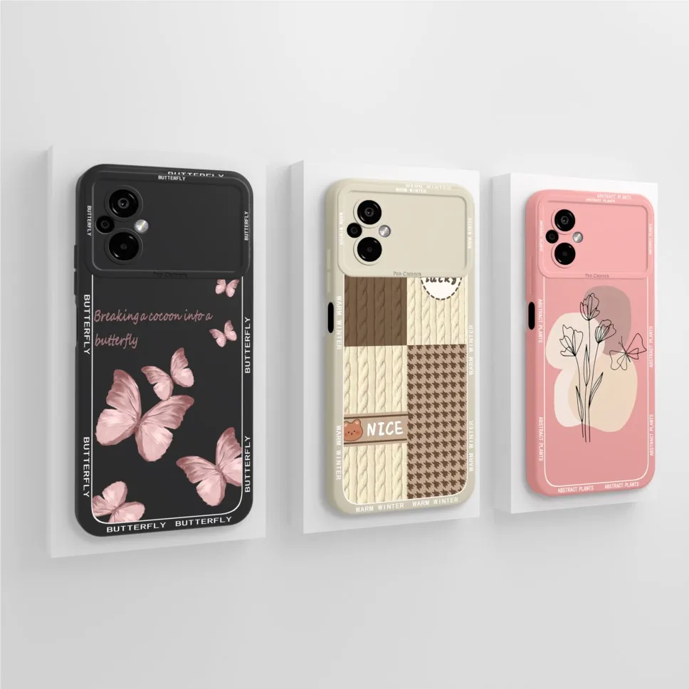 Para Xiaomi Poco M5 M5S funda de teléfono encantador astronauta dibujos animados suave silicona protección de cámara parachoques para Poco M 5 Capa de alta calidad - imagen 5