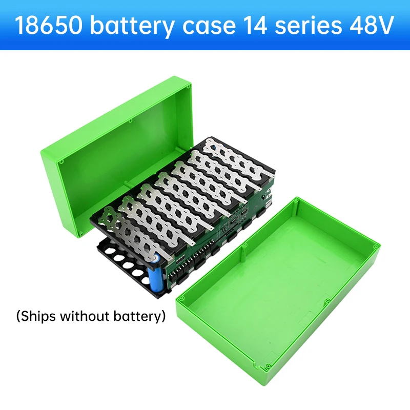 Caja de batería de litio para bicicleta eléctrica 13S 48V, soporte 13S6P 18650 con soldadura de níquel 30A BMS para uso en batería de patinete eléctrico o bicicleta eléctrica - imagen 5