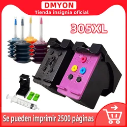HP 305XL Cartucho tinta compatible DeskJet Envy para impresora
