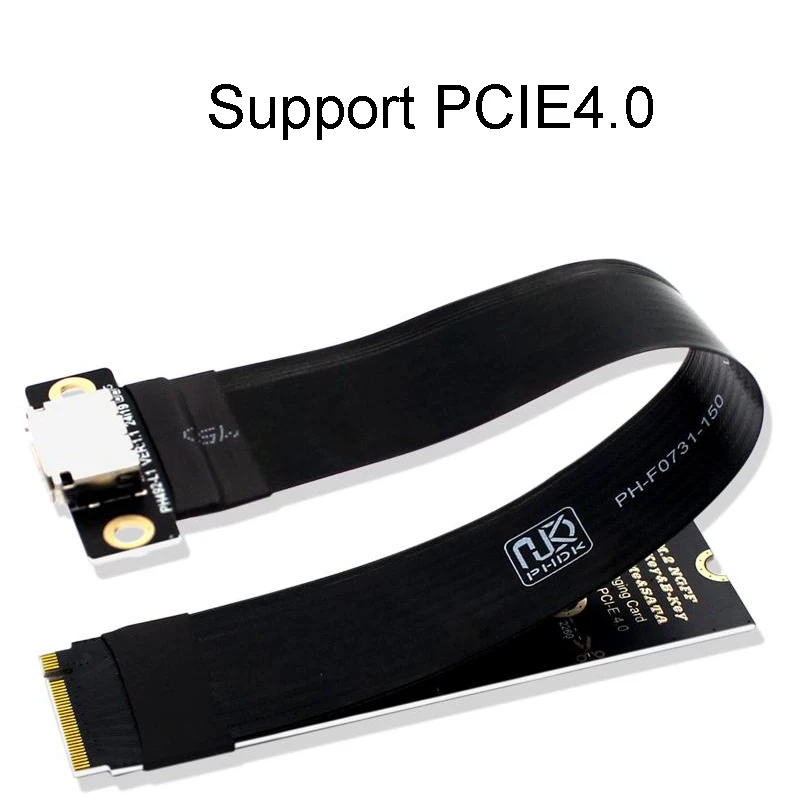 15cm 20cmM.2 NVME a Oculink PCIE 4,0 X4SFF-8612 SFF-8611 Cable de expansión de tarjeta gráfica para portátil para cargas de trabajo de servidor de almacenamiento GPU - imagen 5