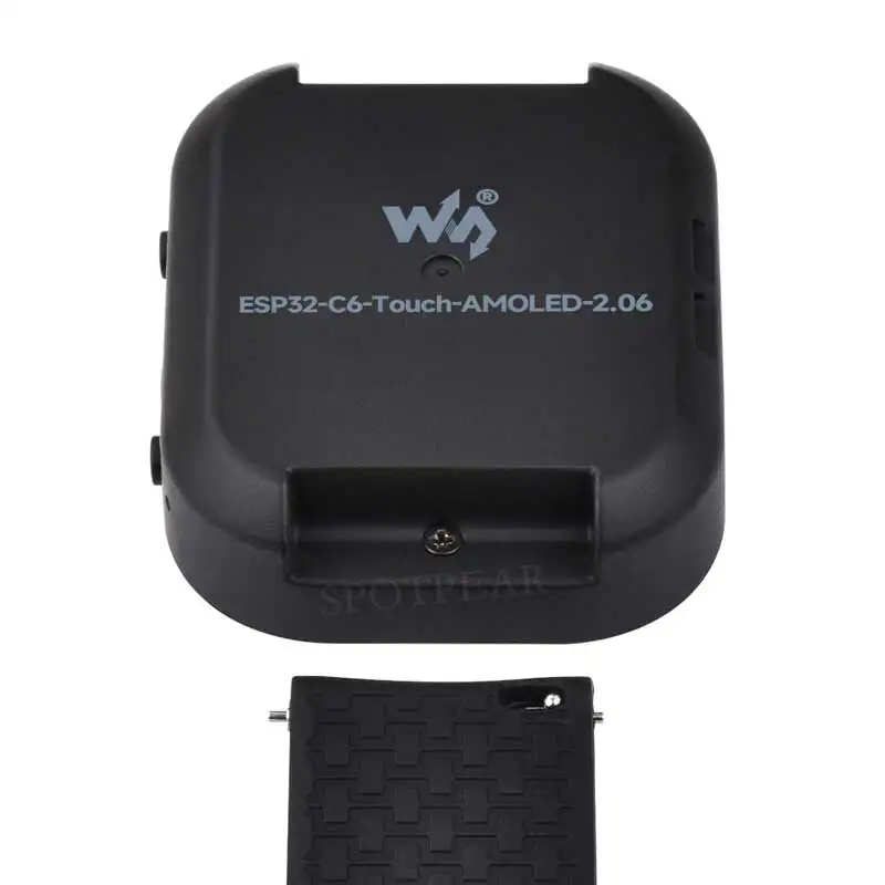 Placa de desarrollo DeepSeek AI Voice Chat ESP32 C6, pantalla AMOLED de 2,06 pulgadas, 410 × 502, reloj programable con pantalla táctil de 2,06 pulgadas - imagen 5