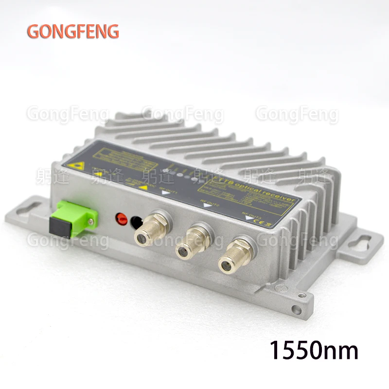 Receptor óptico 1550nmFTTB CATV WDM Mini nudo Control óptico AGC receptor ultrabajo -23dBm salida de alto nivel precio bajo al por mayor - imagen 3