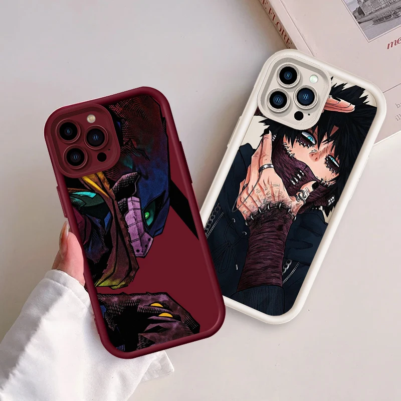 Funda de teléfono suave de Anime Art m-my Hero Academia Eye Ladder para Apple iPhone 15 14 13 12 11 XS XR X Pro Max Plus - imagen 2