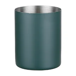 Portalápices Circular Acero Inoxidable – Acabado Dorado