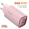 67W EU Plug Pink