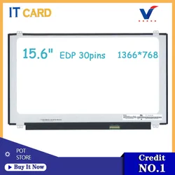 Pantalla LCD delgada para ordenador portátil de 15,6 pulgadas para Acer Aspire V5-571 V5-531 V3-572G E1-570G V5-573 E1-522 matriz de visualización EDP 30 pines HD 1366x768