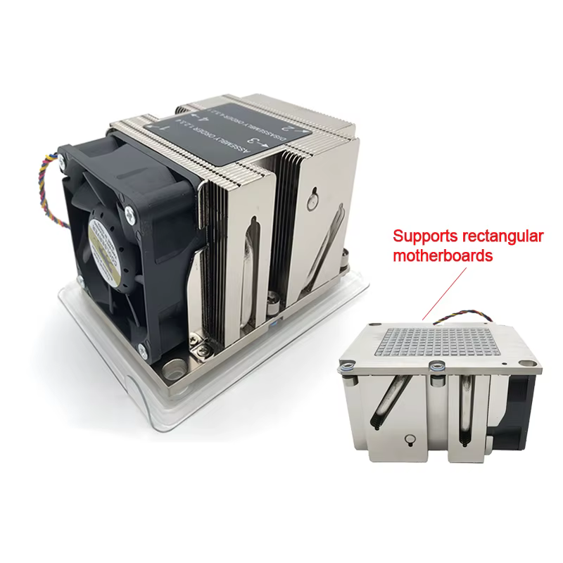 COOLSERVER 2U R82 Enfriador de CPU para Servidor – 3 tubos de cobre - imagen 5