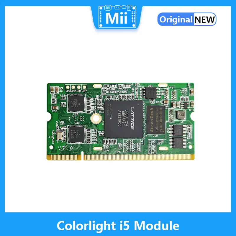 Placa de desarrollo de celosía ECP5 FPGA RISC-V, módulo Colorlight i5 i9, cadena de herramientas de código abierto LFE5U
