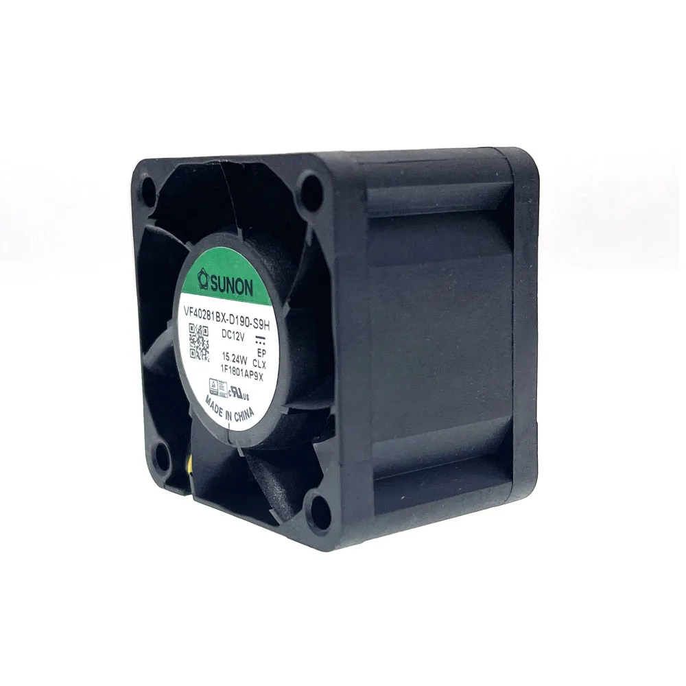 Ventilador de refrigeración de refuerzo de coche de Radio RC de alta velocidad de 40MM, VF40281BX-D190-S9H 40X40X28mm 12V 25000RPM doble bola alta presión de aire - imagen 5