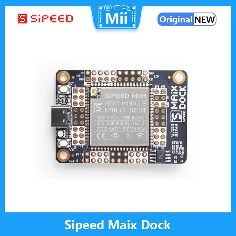 Sipeed Maix Dock Kit K210 AI+ loT con cámara GC0328 y pantalla de 2,4 pulgadas esp8285 - imagen 3