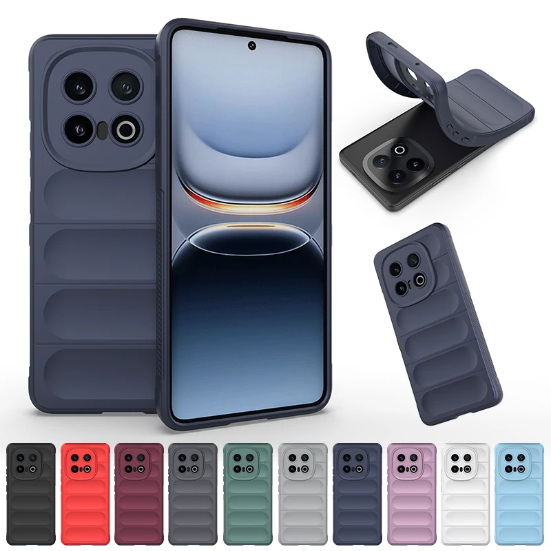 Funda de piel suave a prueba de golpes para teléfono Oppo Realme 10 11 12 13 14 Pro Plus 14T, funda protectora AirBag de silicona líquida - imagen 5