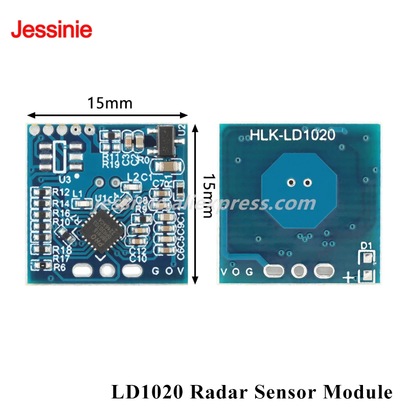 10 uds/1 unidad LD1010 LD1020 LD1030 10G módulo de detección de Radar de baja potencia de microondas presencia inteligente Sensor de inducción de banda X - imagen 3