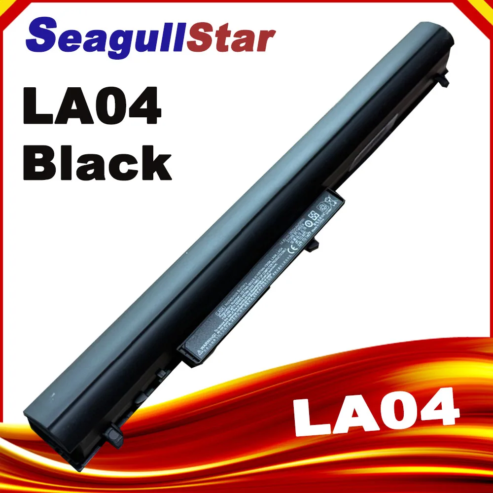 Batería negra para ordenador portátil HP Pavilion 14 15 Notebook PC Series F3B96AA 728460 -001 752237 -001 LA04DF HSTNN-YB5M HSTNN-UB5N