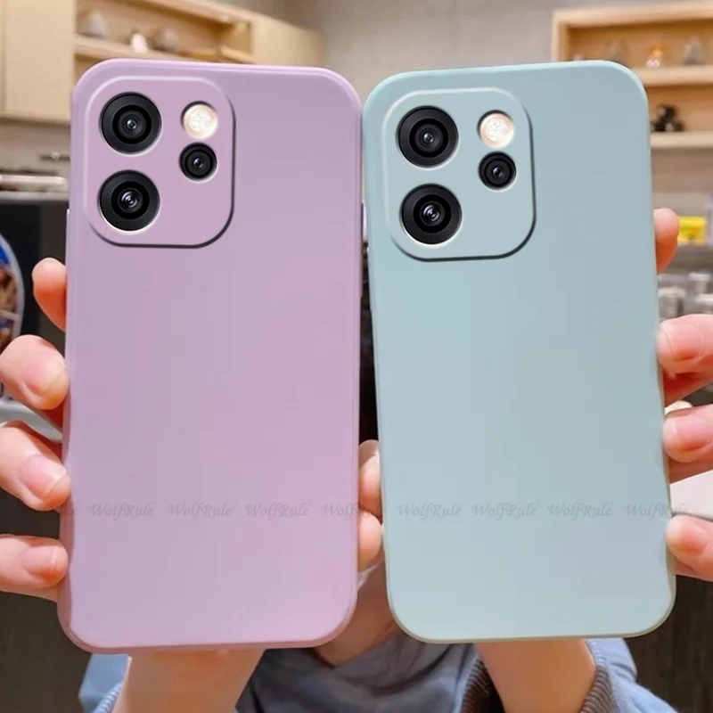 Para OPPO Reno 15 funda Reno 15 Pro Capas parachoques teléfono trasero Original silicona líquida a prueba de golpes TPU suave para Fundas Reno 15 - imagen 2