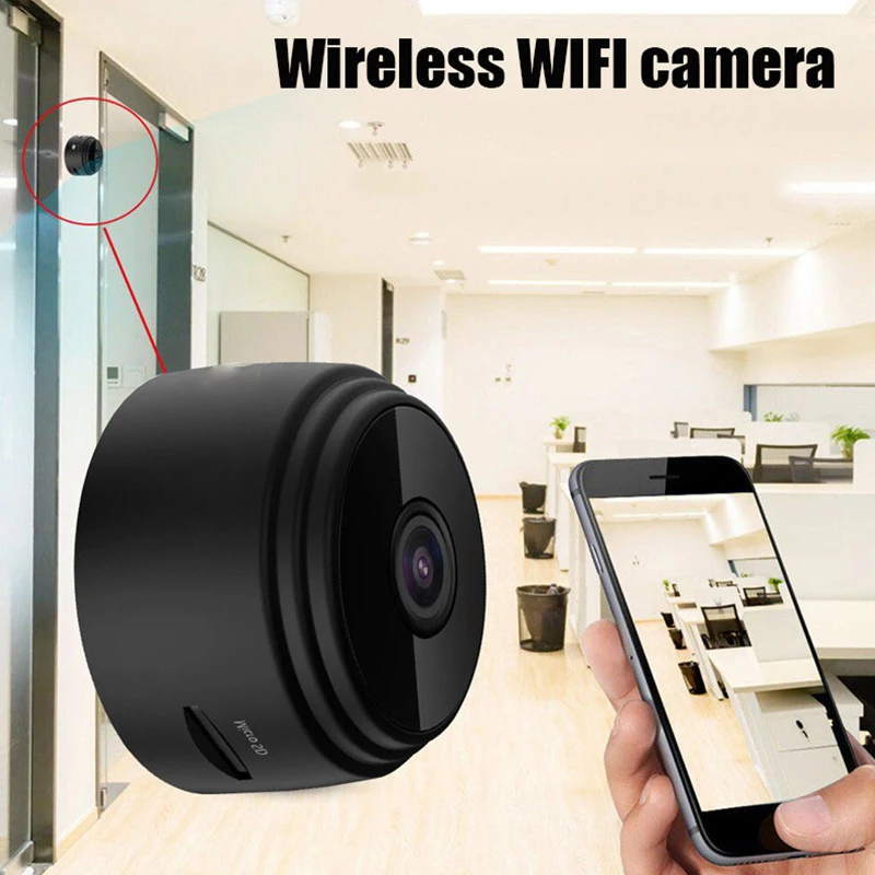 A9 WIFI Mini cámara inalámbrica inteligente de seguridad para el hogar IP WiFi cámara Monitor cámara remota móvil aplicación remota móvil - imagen 2