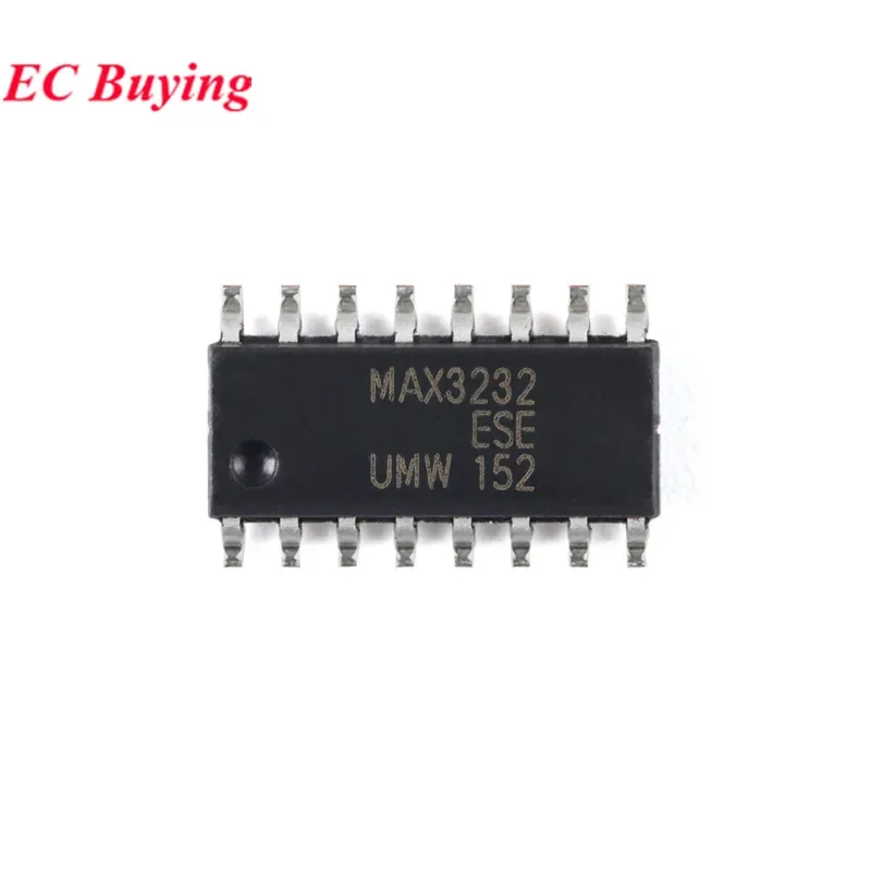 20 piezas/5 uds MAX3232CSE MAX3232 MAX3232ESE SOP-16 interfaz de RS-232 IC 3-5.5V controlador de línea MultiCh/Chip receptor IC nuevo Original - imagen 3