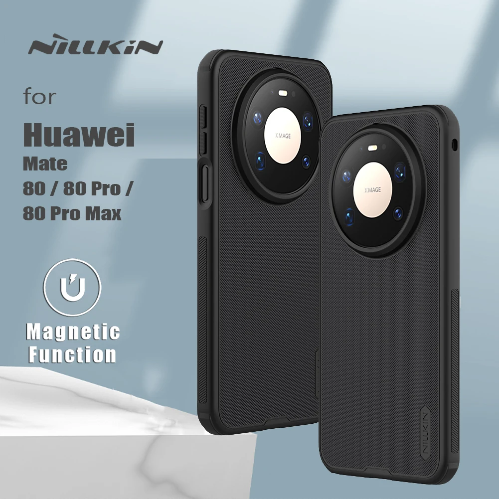 Nillkin para Huawei Mate 80 Pro Max / 80 / 80 Pro funda marco suave magnético esmerilado Pro PC TPU mate protección trasera completa - imagen 2