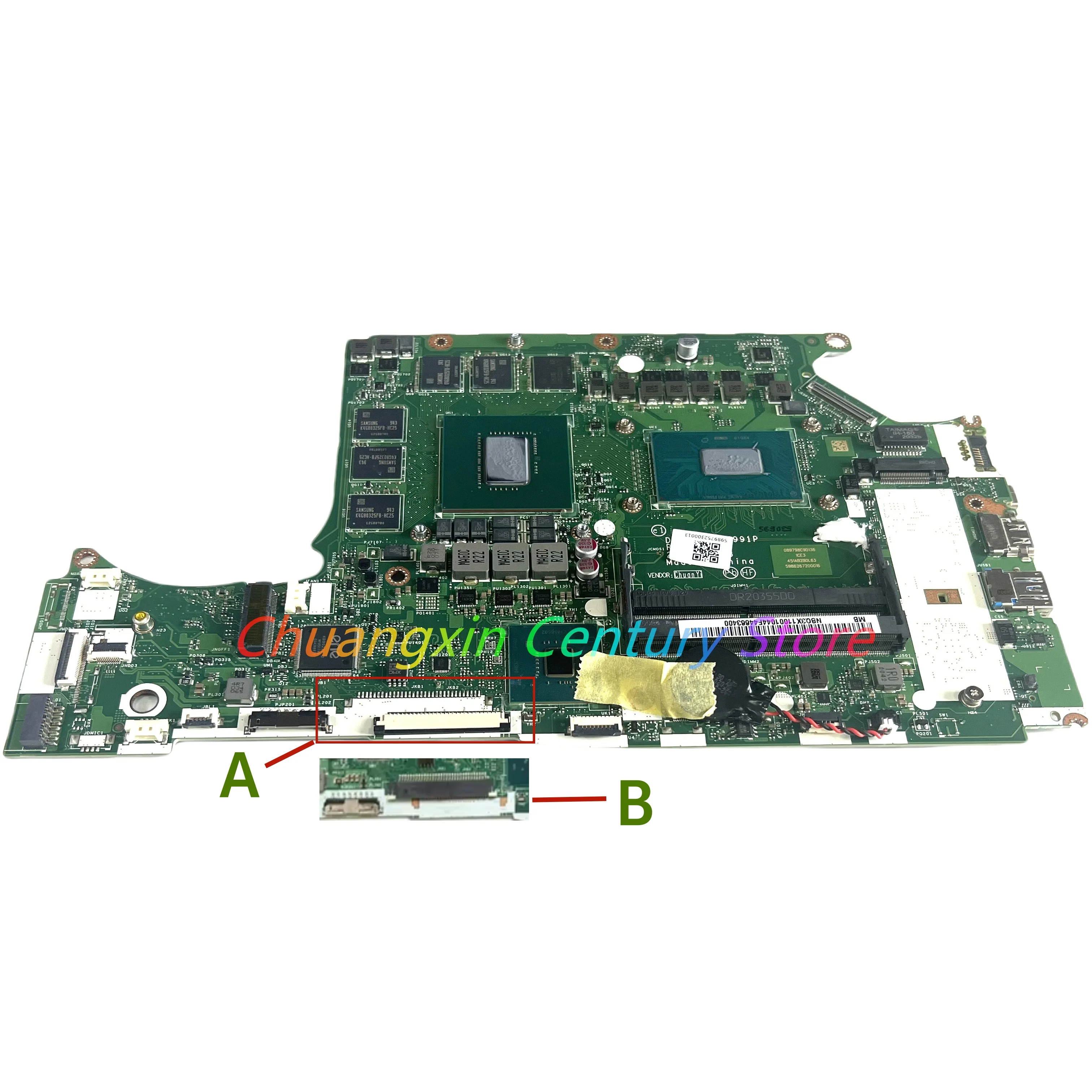 LA-F991P para la placa base del ordenador portátil Acer PH315-51 PH317-52 A717-72G con CPU I5 I7-8TH GPU: GTX1060 6GB - imagen 4