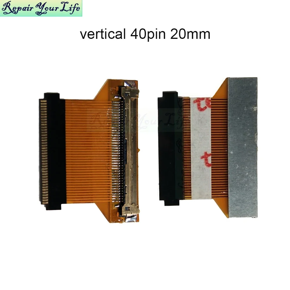 30pin-to-40pin 40 a-30 Pin Vertical 40P-a-40p/30P conector de computadora derecho a izquierdo pantalla LCD accesorios de Cable convertidor EDP - imagen 3