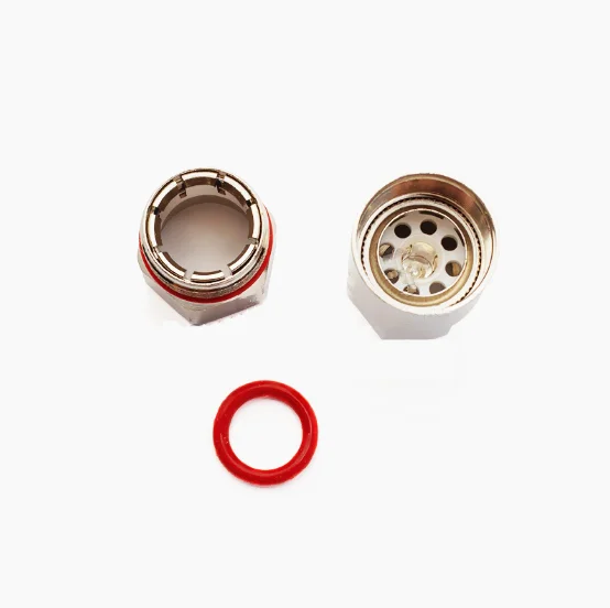 Conector hembra SO239 PL259 UHF, Cable RF de 1/2 "50-12 para adaptador Heliax estándar de cobre corrugado, 2 uds.