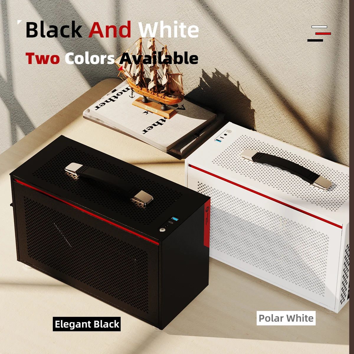 Mechanic Master iF11 caja de ordenador 12.1L portátil 67mm radiador de perfil bajo estructura A4 Mini chasis ITX caja de PC caja de ordenador - imagen 4