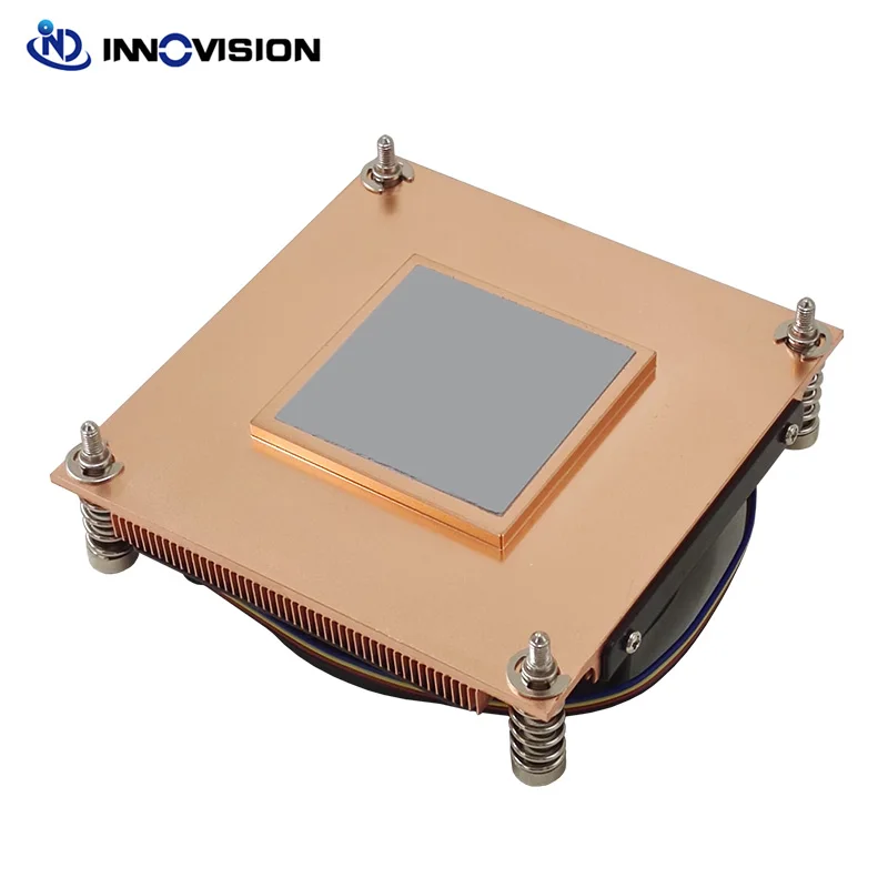 Nuevo Disipador de calor de cobre grande 1U, enfriador de CPU activo para Intel LGA1700, espaciado entre orificios de 78x78MM, TDP de hasta 125W - imagen 2