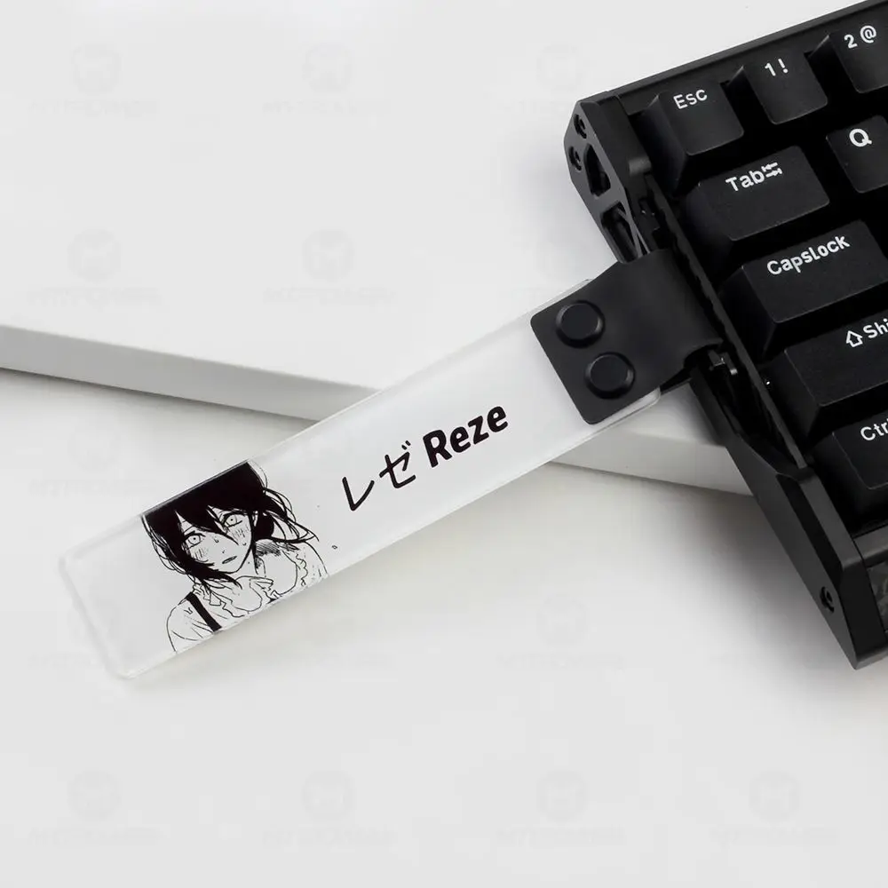 Cinta de teclado de Material acrílico, correa de teclado mecánico, correa de teclado de eje magnético, Wooting Atk68, decoración de tiro Drunkdeer - imagen 4