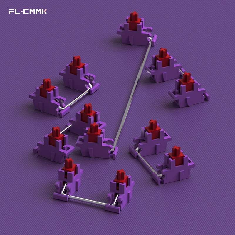 FLCMMK V4 interruptor satelital teclado magnético POK teclado mecánico altamente suave y no magnético interruptor satelital PCB