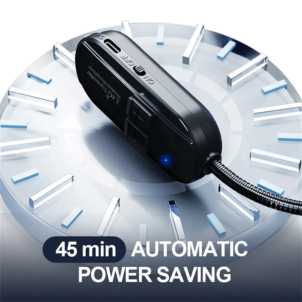 Transmisor de micrófono inalámbrico profesional, sistema de PA de voz, 2,4G, para enseñanza de guitarra, Fitness, juegos - imagen 4