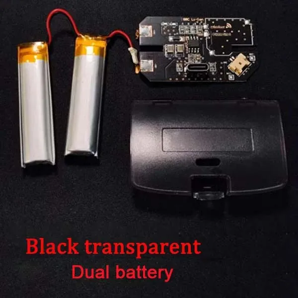 Black dual battery