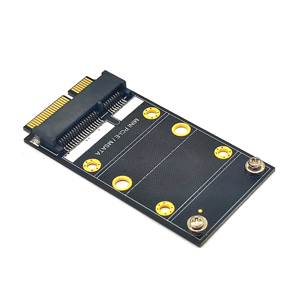 Adaptador Mini PCIE mSATA, convertidor de unidad de estado sólido, tarjeta de expansión elevadora, placa de prueba para mSATA SSD, Mini tarjeta Wifi PCI Express - imagen 4